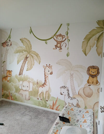 kansas city wallpaper child's room wallpaper wall after